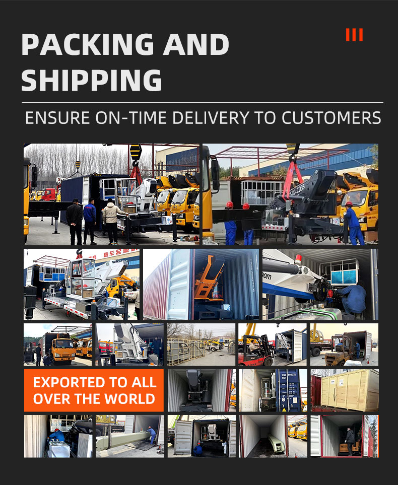 Camión plataforma elevadora de 35 metros